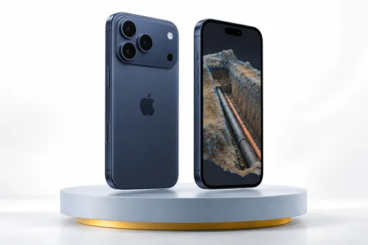 iPhone as part of the BaumaScan AllInOne package